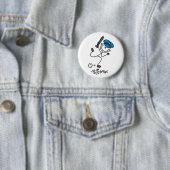 Strichmännchen-Polizei-Offizier Button (Beispiel)