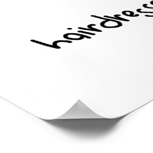 Strichmännchen Poster (Ecke)