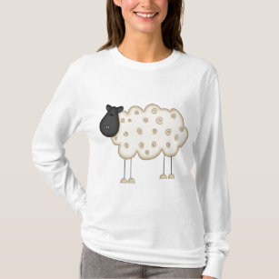 Strichmännchen-Schaf-T-Shirts und Geschenke T-Shirt