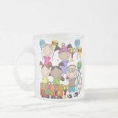 Strichmännchen scherzt 100 Tage intelligenter Mattglastasse (Links)