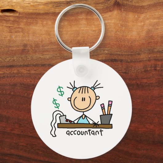 Strichmännchen Schlüsselanhänger (Vorderseite)