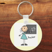 Strichmännchen Schlüsselanhänger (Vorderseite)