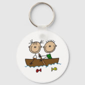 Strichmännchen Schlüsselanhänger (Vorderseite)