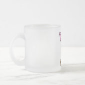 Strichmännchen-Schwein-T-Shirts und Geschenke Mattglastasse (Links)