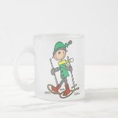 Strichmännchen Snowshoeing Mattglastasse (Links)