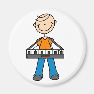 Strichmännchen-Tastaturmagnet Magnet