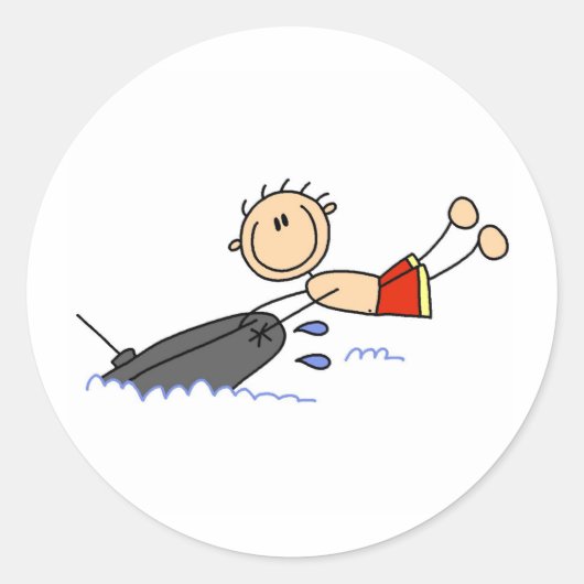 Strichmännchen Tubing Stickers (Vorderseite)