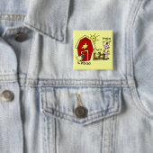 Strichmännchen-Vieh-T-Shirts und Geschenke Button (Beispiel)