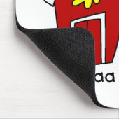 Strichmännchen-Vieh-T-Shirts und Geschenke Mousepad (Ecke)