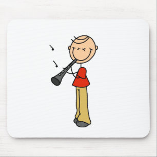 StrichmännchenClarinet Mousepad
