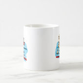 Strichmännchenspieler Kaffeetasse (Mittel)