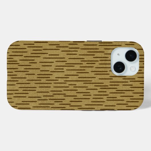 Strichtarn Camouflage Classic Worn Raindrop Case-Mate iPhone Hülle (Rückseite (Horizontal))