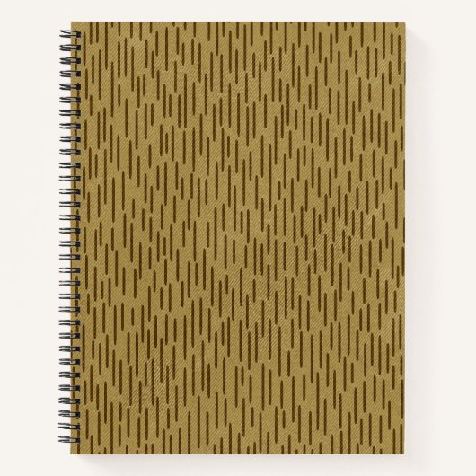 Strichtarn Camouflage Classic Worn Raindrop Notizblock (Vorderseite)