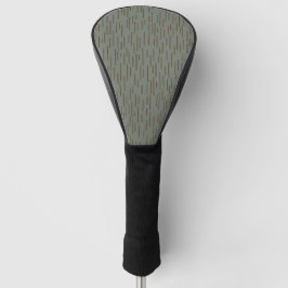 Strichtarn-Regentropfen-Tarnung Regenmuster Camo Golf Headcover