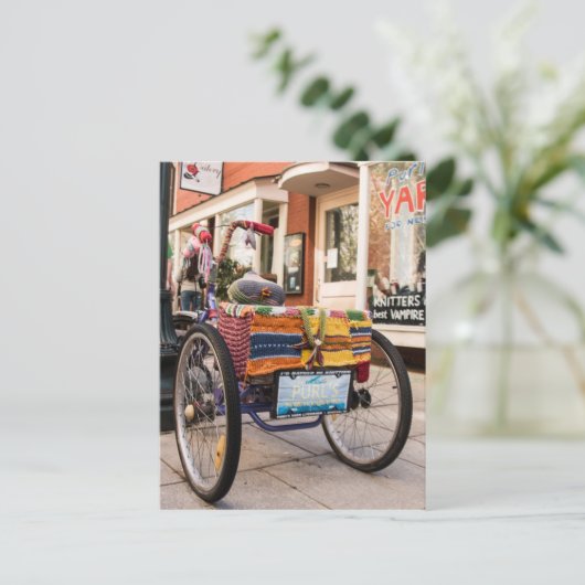 Strick 1, Spalte 2 Postkarte (Stehend Vorderseite)