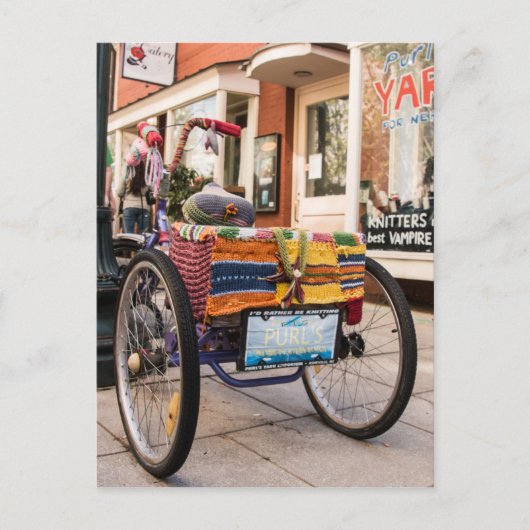 Strick 1, Spalte 2 Postkarte (Vorderseite)