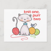 Strick 1 und zwei postkarte (Vorderseite)