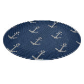 Strick-Anker Schneidebrett (Ecke)