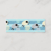 Strick aus Wollgarnen Mini Visitenkarte (Vorderseite)