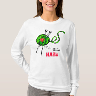 Strick außen Hass T-Shirt