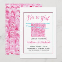 Strick Blanket Baby Girl