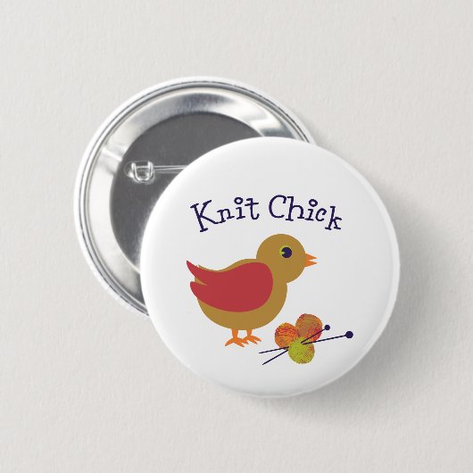 Strick Chick Button (Vorne & Hinten)