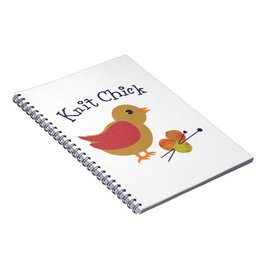 Strick Chick Notizblock (Rechte Seite)