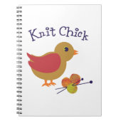 Strick Chick Notizblock (Vorderseite)