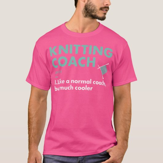 Strick-Coach-Definition Stricken T-Shirt (Vorderseite)