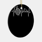 Strick Crochet Knitter Geschenk Crocheting Sheep K Keramik Ornament (Rechts)