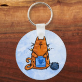 Strick der Liebe Schlüsselanhänger (Vorderseite)