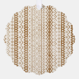 Strick der verblichenen Messe Isle Ornament Karte