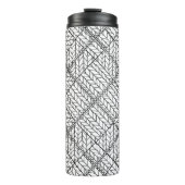 STRICK der WHITE-RAUTE Thermosbecher (Vorderseite)