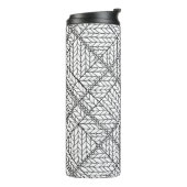 STRICK der WHITE-RAUTE Thermosbecher (Nach links gedreht)