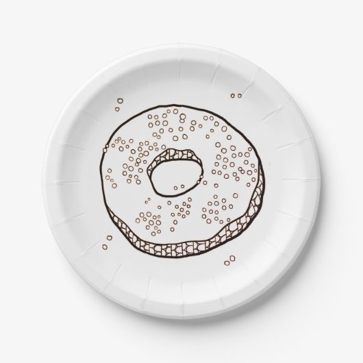 STRICK DONUT 7" Teller (Vorderseite)