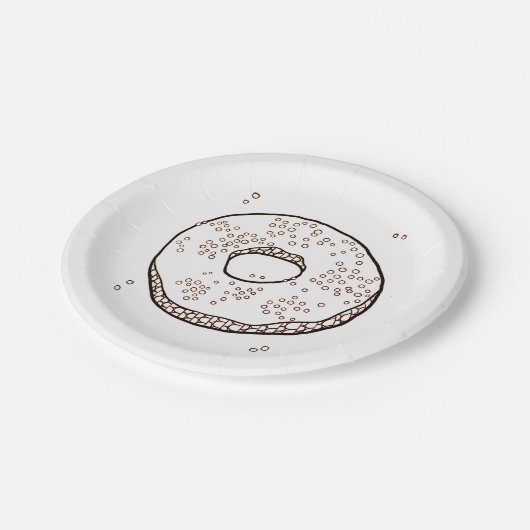 STRICK DONUT 7" Teller (Schrägansicht)
