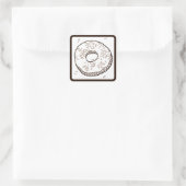STRICK DONUT Kleine Aufkleber am Platz (Tasche)