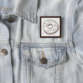 STRICK DONUT Square Button Button (Beispiel)