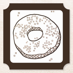 STRICK DONUT Ticket Paper Untersetzer