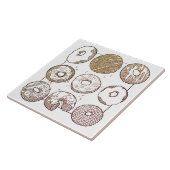 STRICK-DONUTS 6x6 Keramikfliese (Seite)