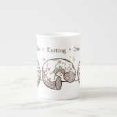 STRICK DONUTS Knochenerkrankung Tasse (Vorderseite)
