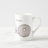 STRICK DONUTS Knochenerkrankung Tasse (Rechts)
