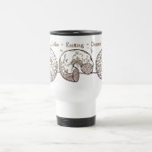 STRICK DONUTS Travel Mug Reisebecher (Mittel)