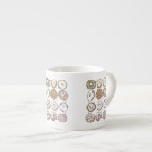 STRICK DOZEN DONUTS Espresso Cup Espressotasse (Vorderseite Rechts)