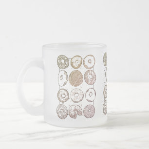 STRICK DOZEN DONUTS Mattierte Tasse