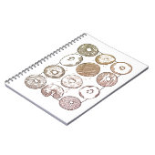 STRICK DOZEN DONUTS SpiralNotebook Notizblock (Linke Seite)