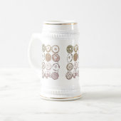 STRICK DOZEN DONUTS Stein Bierglas (Vorderseite Links)