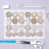 STRICK DOZEN DONUTS Tissue Seidenpapier (Handwerk)