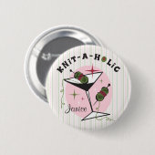 Strick-EIn-Holic Button (Vorne & Hinten)