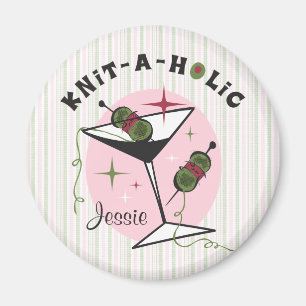Strick-EIn-Holic Magnet